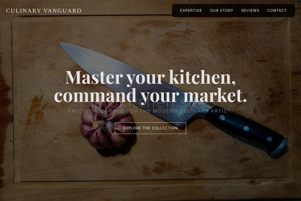 Skillet Chef Knife