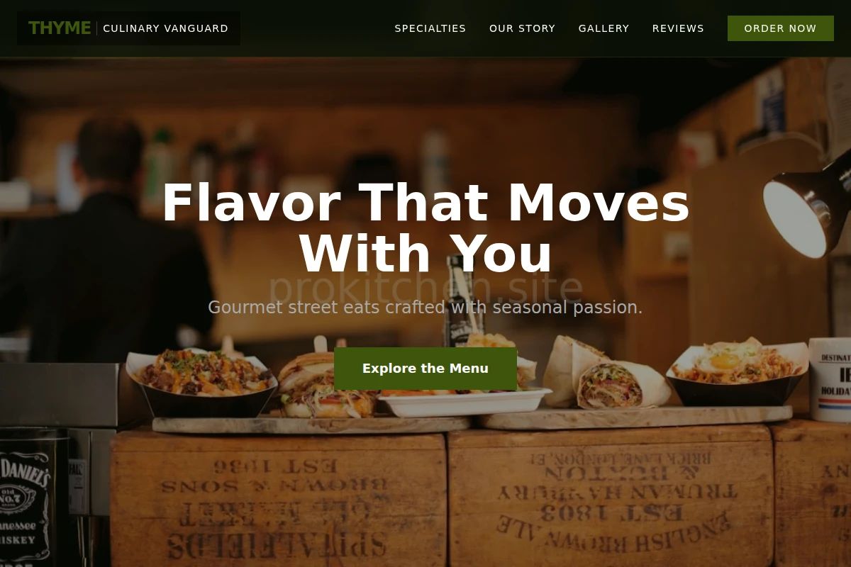 Thyme Food Truck