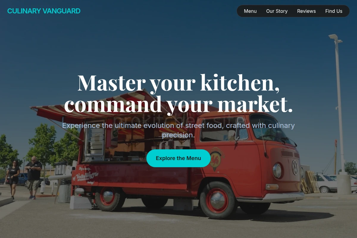Stock Food Truck